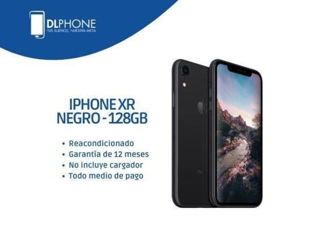 Iphone XR 128GB Negro Reacondicionado