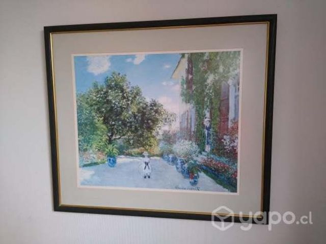 Serigrafia de claude monet