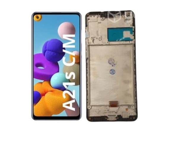 Pantalla Samsung A21s c/marco Original