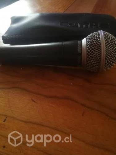 Micrófono shure SM 58 profesional