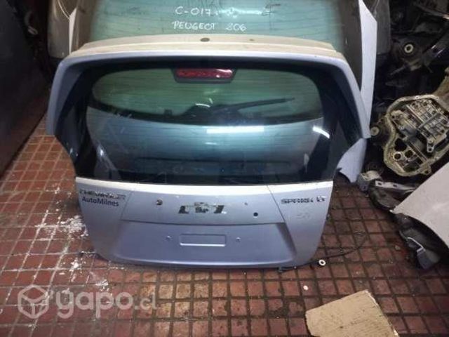 Portalon trasero chevrolet spark gt 2011