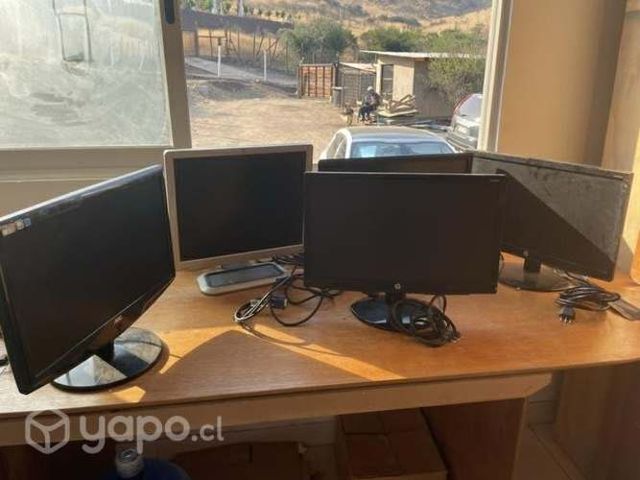 Pack de 5 pantallas para computadores HP y AOC