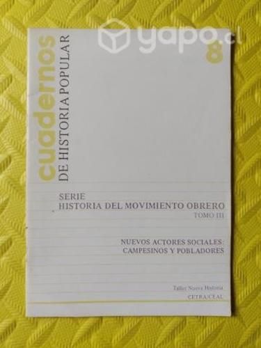Nuevos aspectos sociales: campesinos y pobladores
