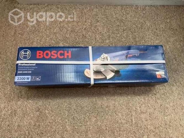 Esmeril Angular Eléctrico Bosch GWS 2200-230 Vulca