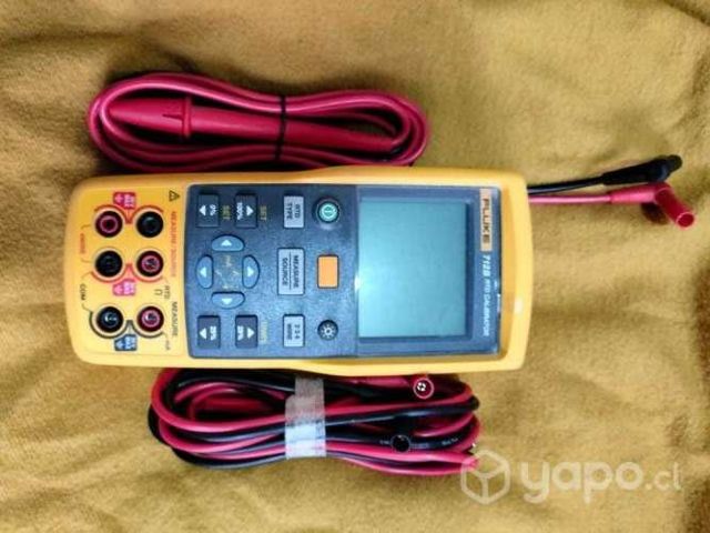 Fluke-termómetro Digital de doble entrada para lab
