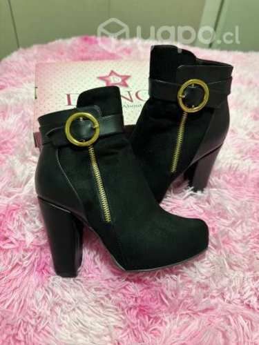 Botas de tacon negras