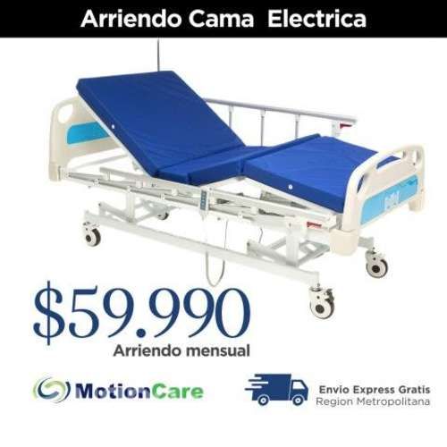 Arriendo Cama Electrica 4 posiciones envio gratis