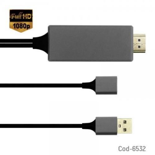 Cable HDTV Universal Para Smartphone, De 2 Metros,