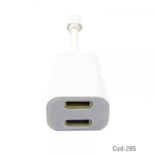 Adaptador Lighting 2 En 1 Compatible Con Iphone 7