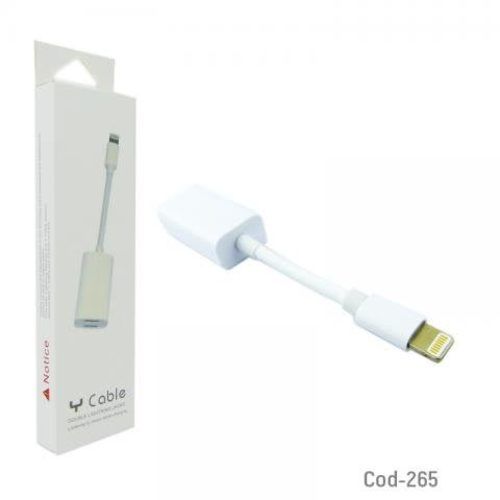 Adaptador Lighting 2 En 1 Compatible Con Iphone 7