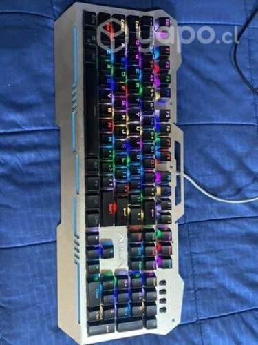 Teclado mecánico de aluminio