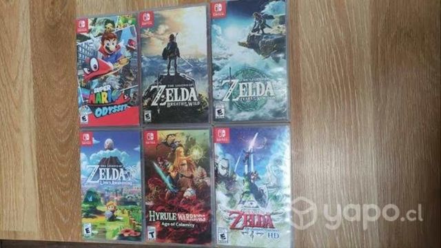 Zelda y Mario Switch (conversable)