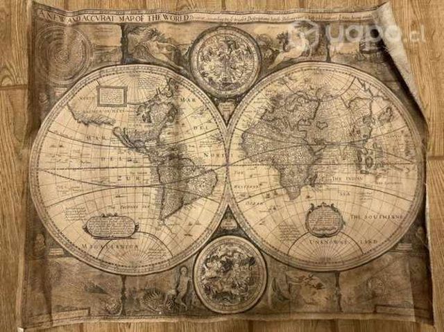 Mapas antiguos para enmarcar