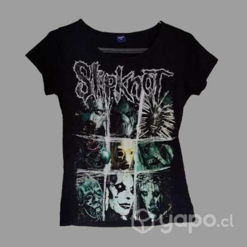 Polera ajustada Slipknot