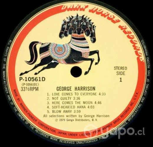 George Harrison George Harrison (vinilo) LP Japon