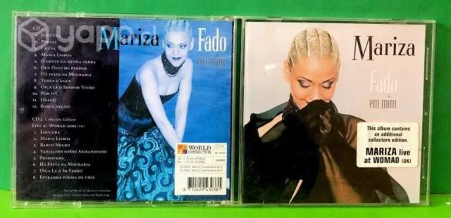 CD Doble Mariza "Fado em Mim" + "Live At Womad 200