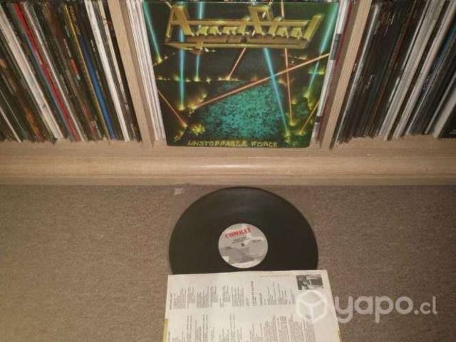 Agent Steel Unstoppable Force vinilo Thrash Metal