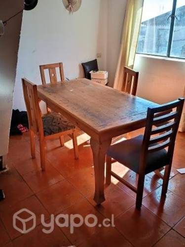 juego de comedor 4 sillas
