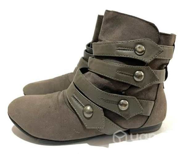 Botín 100% Tela Marca Barbados N*37 Café