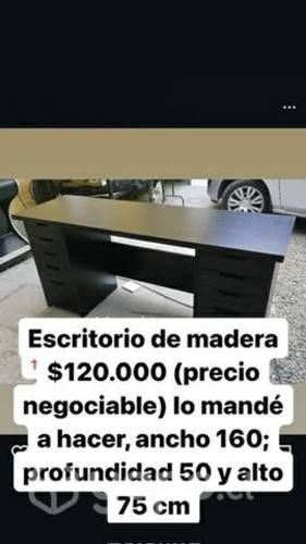 Escritorio gamer negro