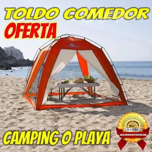 Toldo Comedor Tipo Iglu Marca Klimber 3 Personas