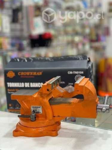 Tornillo de Banco 4" CROWNMAN
