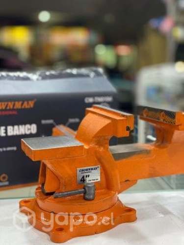 Tornillo de Banco 4" CROWNMAN