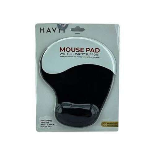 Mouse pad c/apoya muñeca de gel mp802 havit