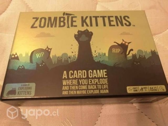 Juego de mesa Zombie Kittens