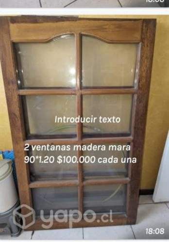 Ventanas de madera