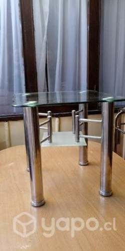 Mesa vidrio templado