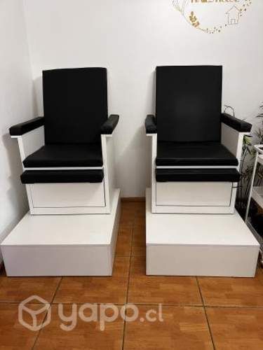 Oportunidad mueble para pedicure, Trono