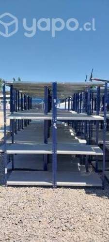 Estanterías mecano usadas. Exelente estado.