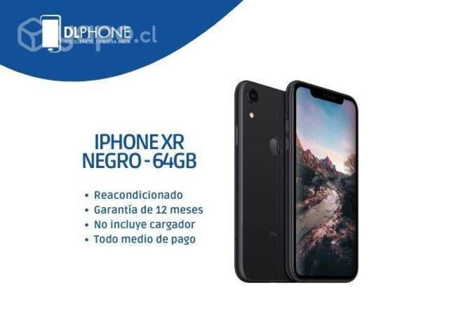 Iphone XR 64GB Negro Reacondicionado
