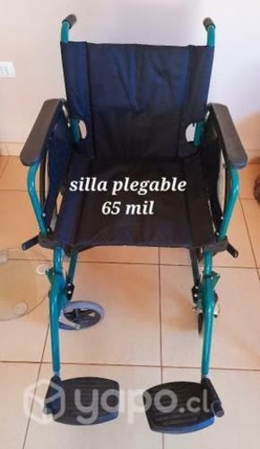 Silla de ruedas plegable