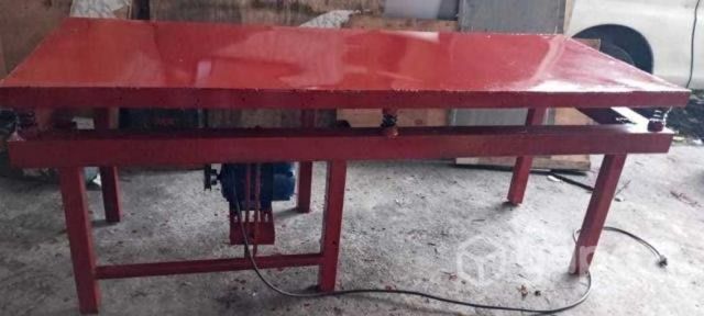 Mesa vibradora para placas hormigon