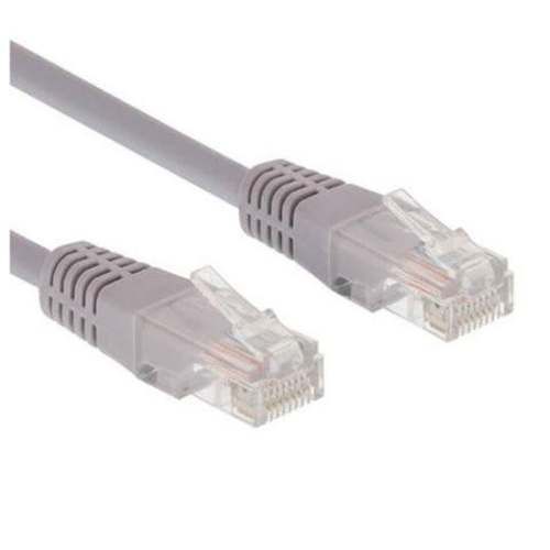 Cable patch utp cat6 1 mts. gris