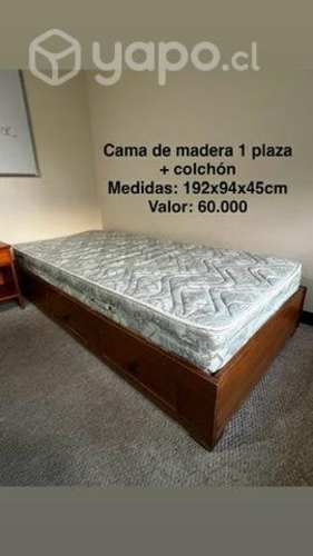 Cama 1 plaza