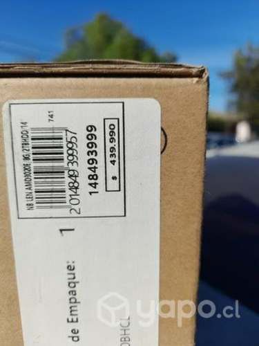 Notebook lenovo como nuevo