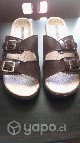 Sandalias Marrón Marisol, Talla 39