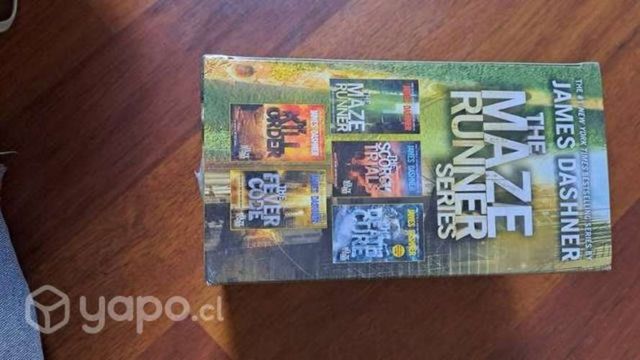 Maze Runner series en inglés, nuevos, los 5 libros