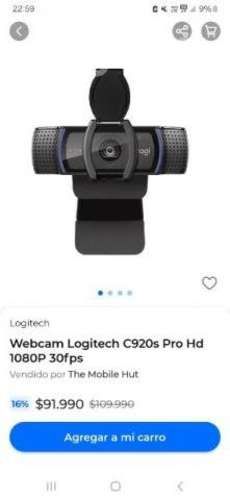 Webcam c920spro HD webcam