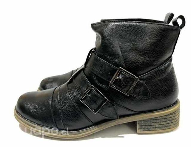 Botín Sintético Marca Opposite N*38 Negro