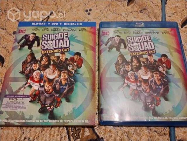 Bluray suicide squad (2016) version extendida