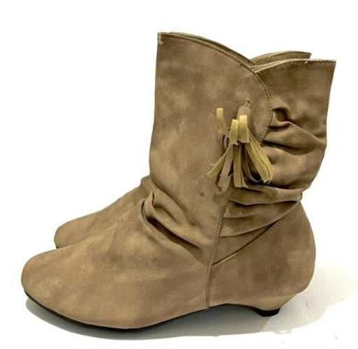 Botín 100% Sintético Marca Dom N*36 Café