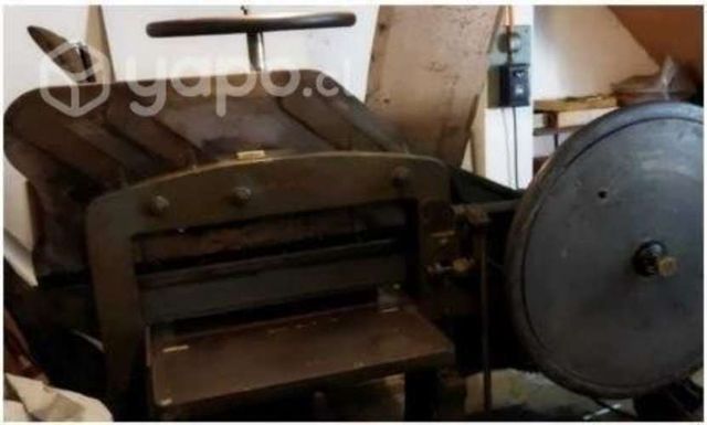 Guillotina krausse funcionando