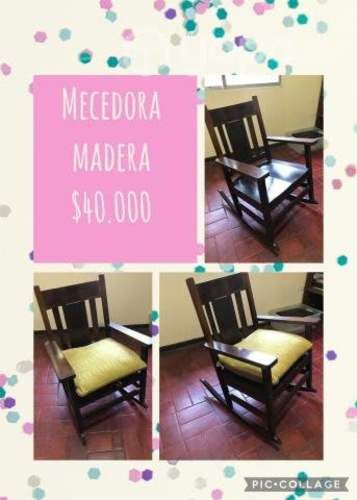 Mecedora madera