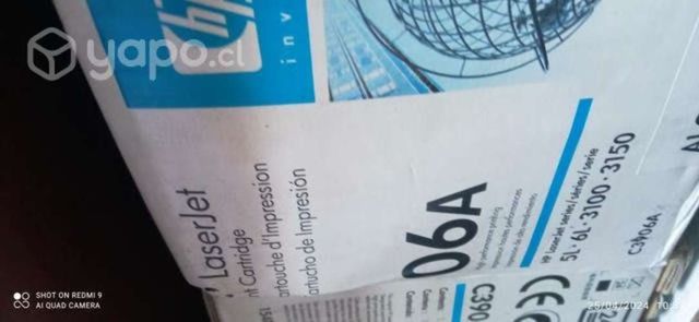 Toner HP 3906a black original de alta