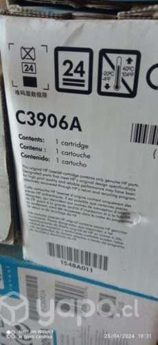 Toner HP 3906a black original de alta