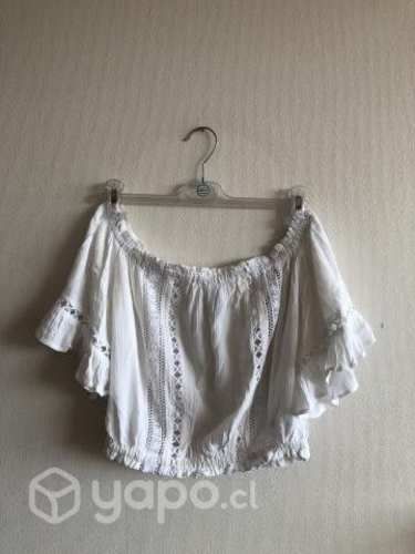 Blusa blanca h&m